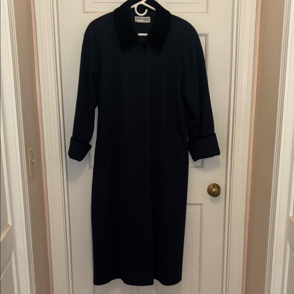 Sophisticated Black Women's Dress Coat